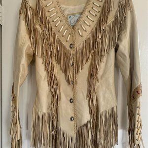 Arturo by Burray Olson vintage fringe jacket